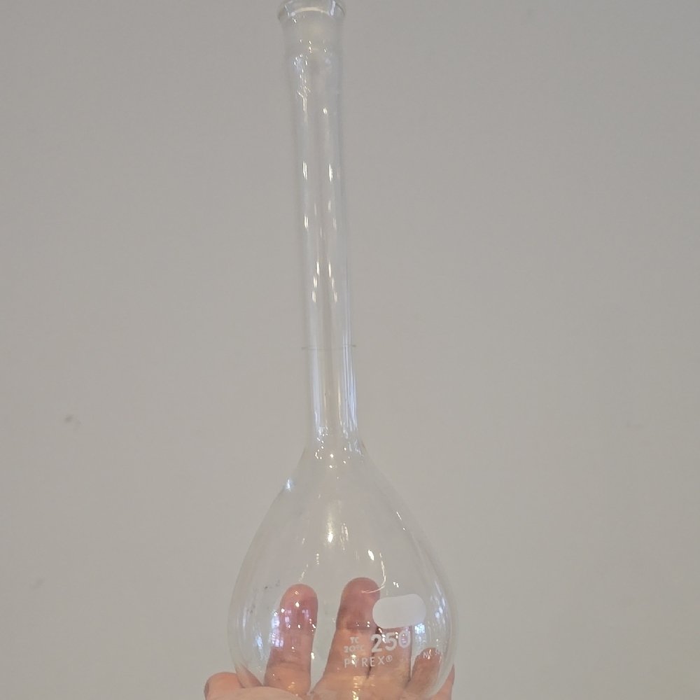 Vintage Pyrex 250ml Glass Flask